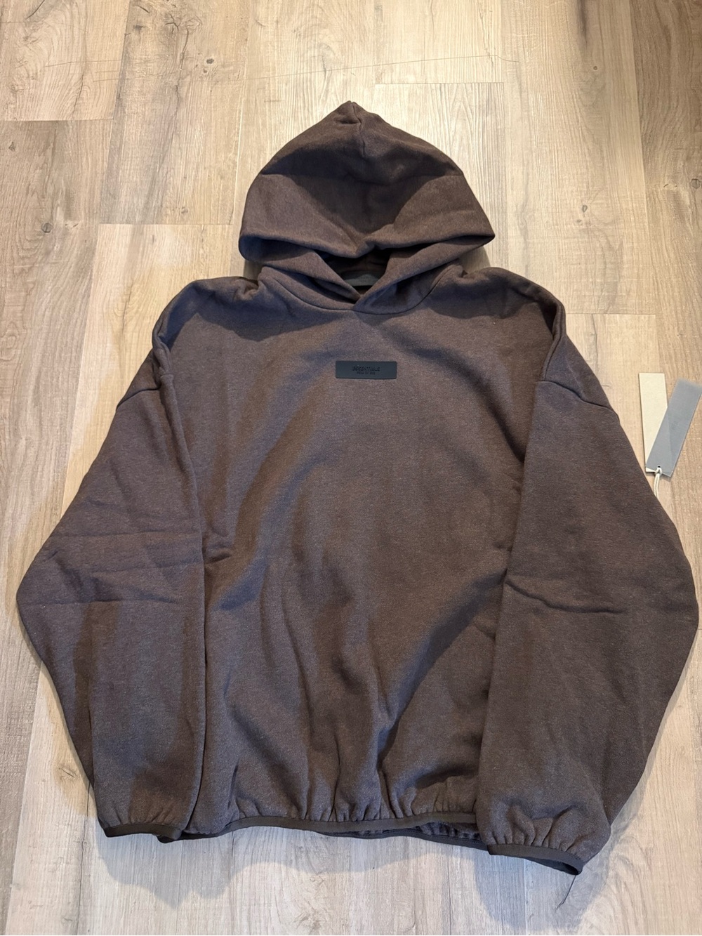 Essentials Brown Pullover Hoodie